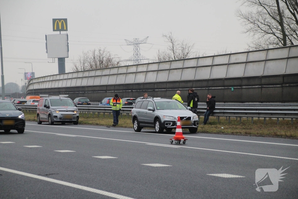 Ongeval leidt tot verkeershinder en vertraging