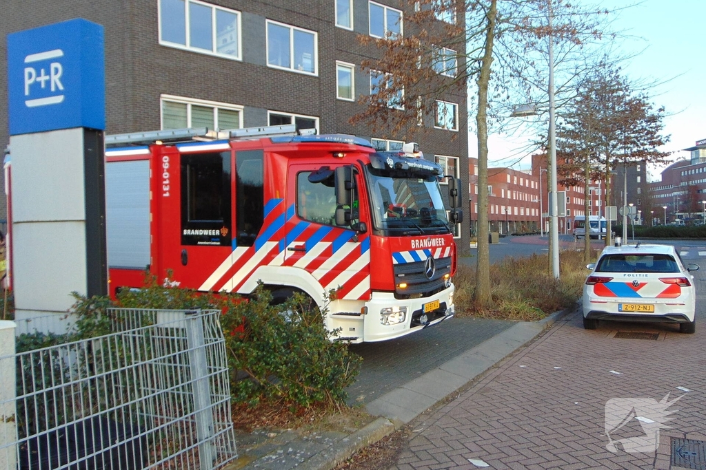 Brand verwoest bank