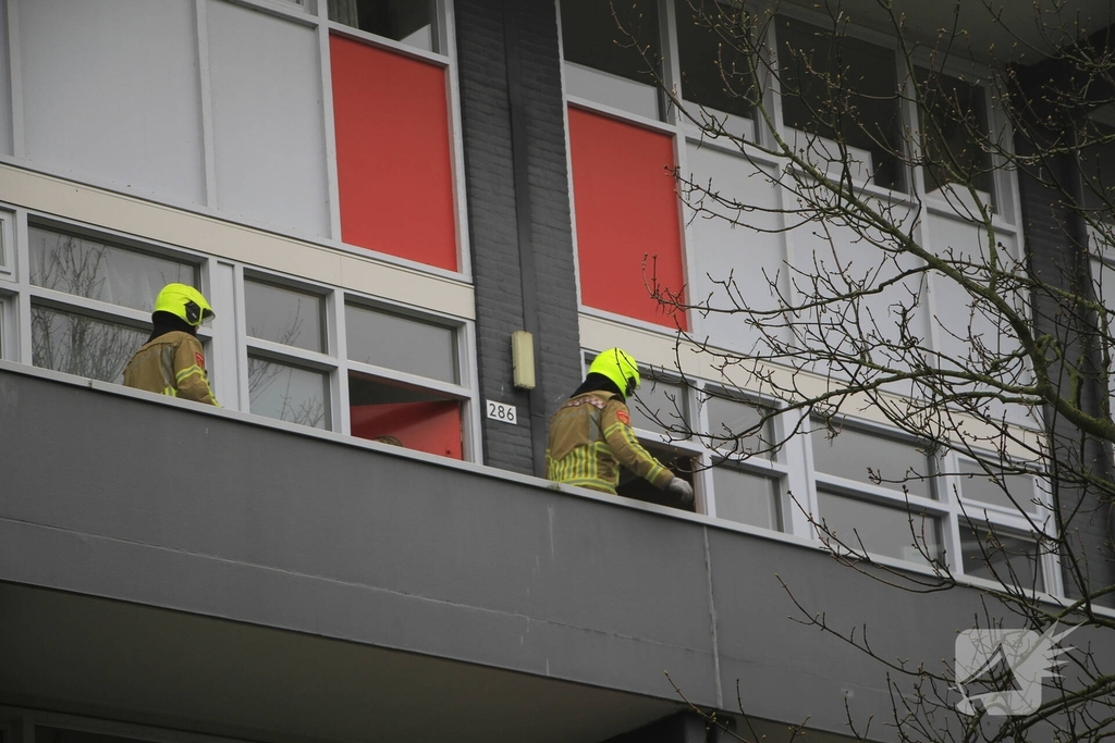 Gaslek leidt tot ontruiming van flatgebouw