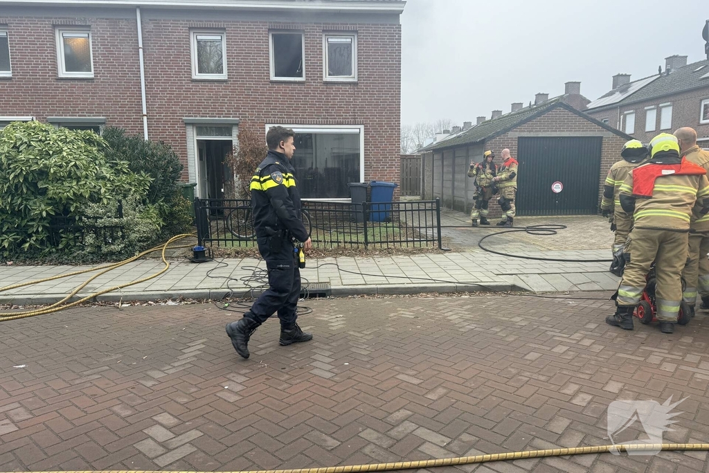 Woningbrand in Schijndel