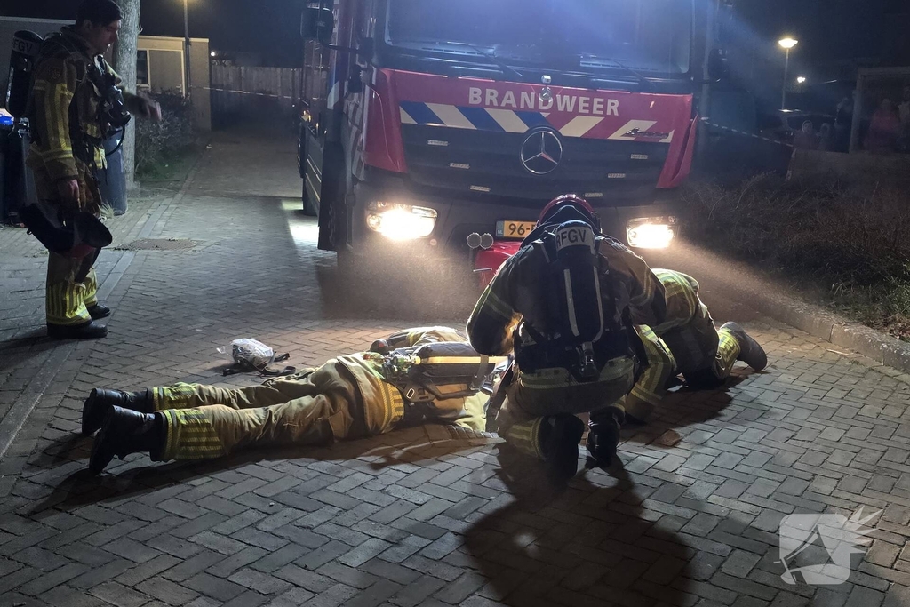 Brandweer doet onderzoek naar gaslucht