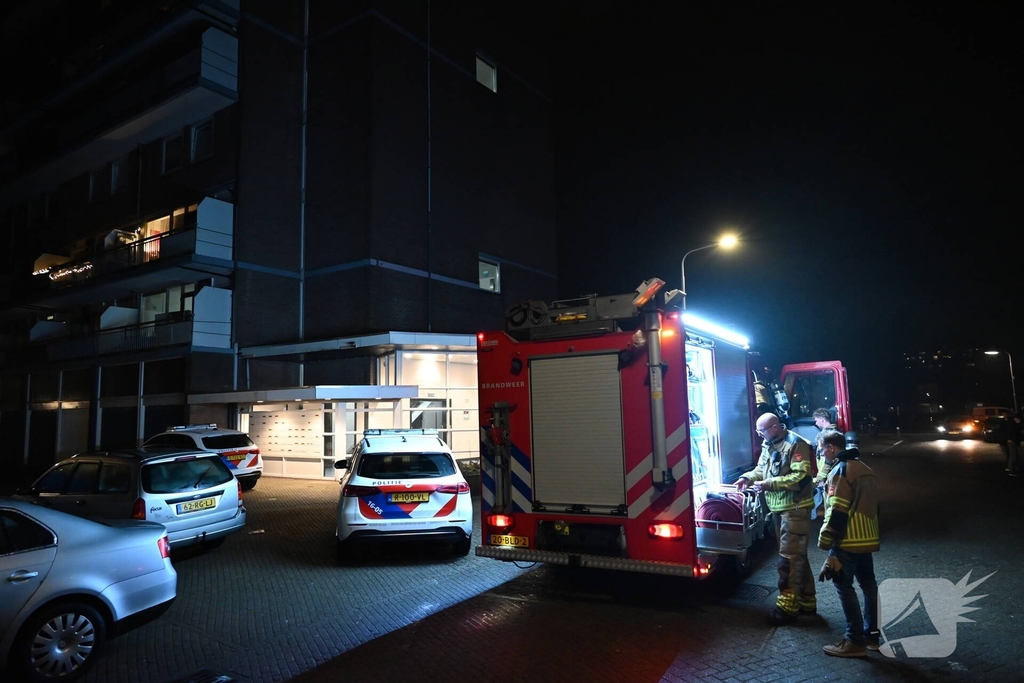 Aangebrand bakje havermout zorgt voor melding woningbrand