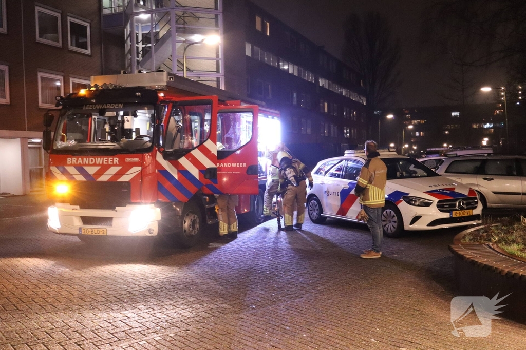 Aangebrand bakje havermout zorgt voor melding woningbrand