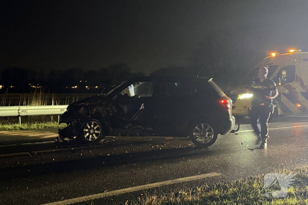 Ernstig ongeval met meerdere auto's en gewonden