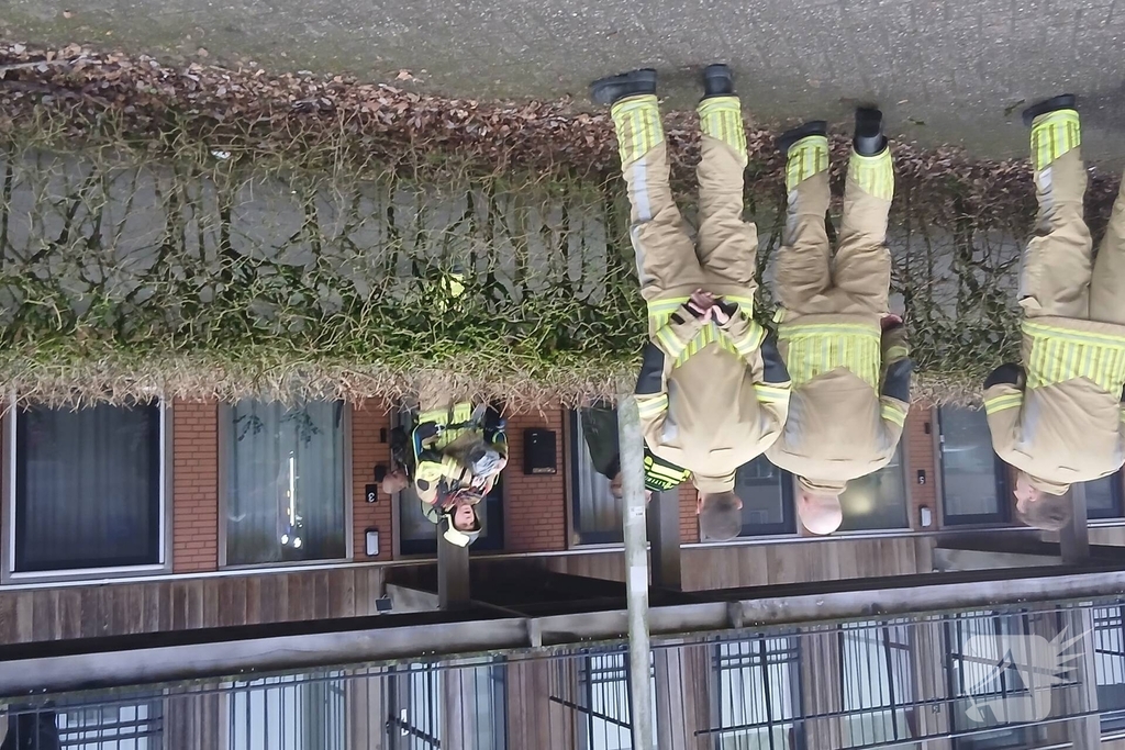 Brandweer heeft woningbrand snel onder controle