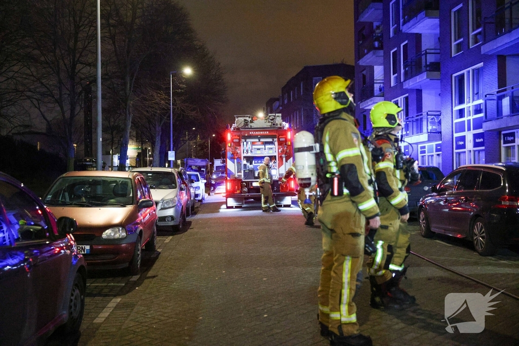 Bouwbrand op balkon geëindigd zonder opzet