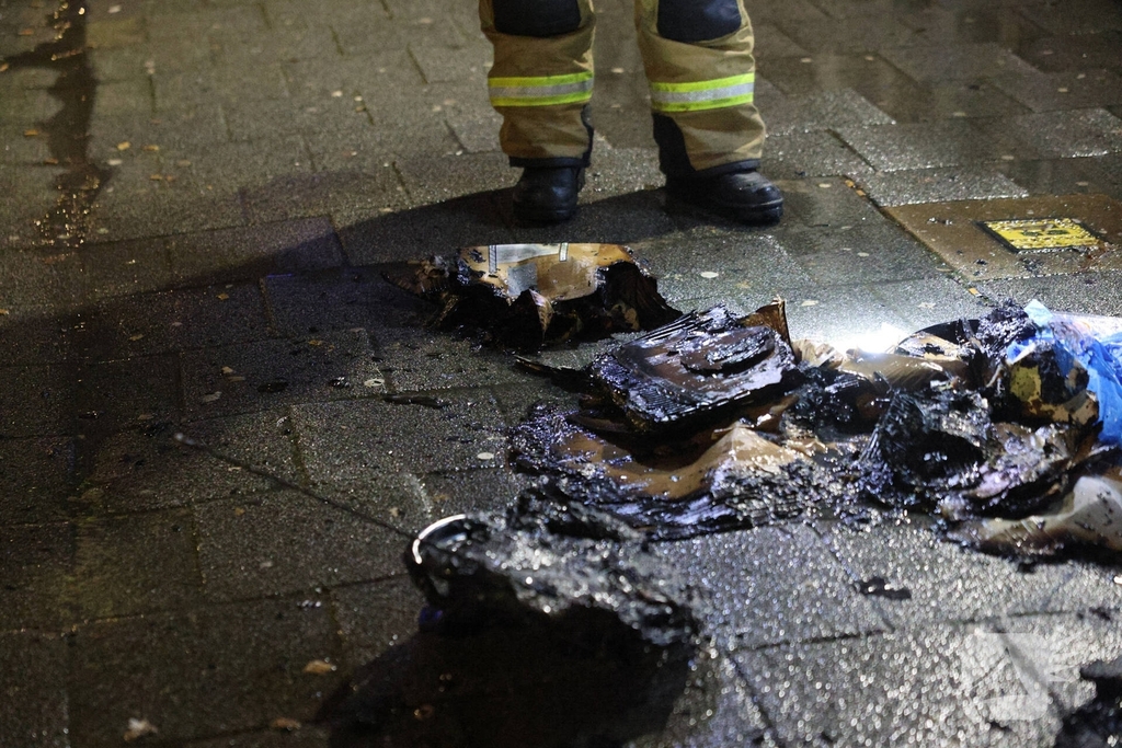Bouwbrand op balkon geëindigd zonder opzet