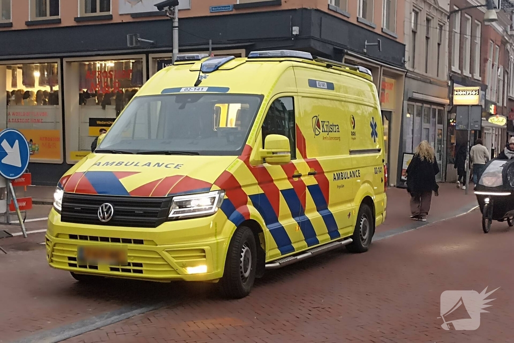 Scooterrijder gewond na te water raken