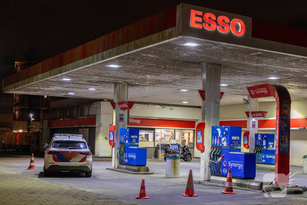 Tankstation overvallen in Amsterdam