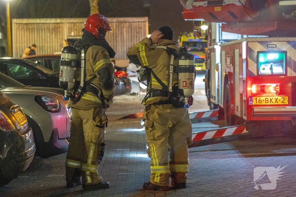 Woningbrand leidt tot ontruiming van appartementen