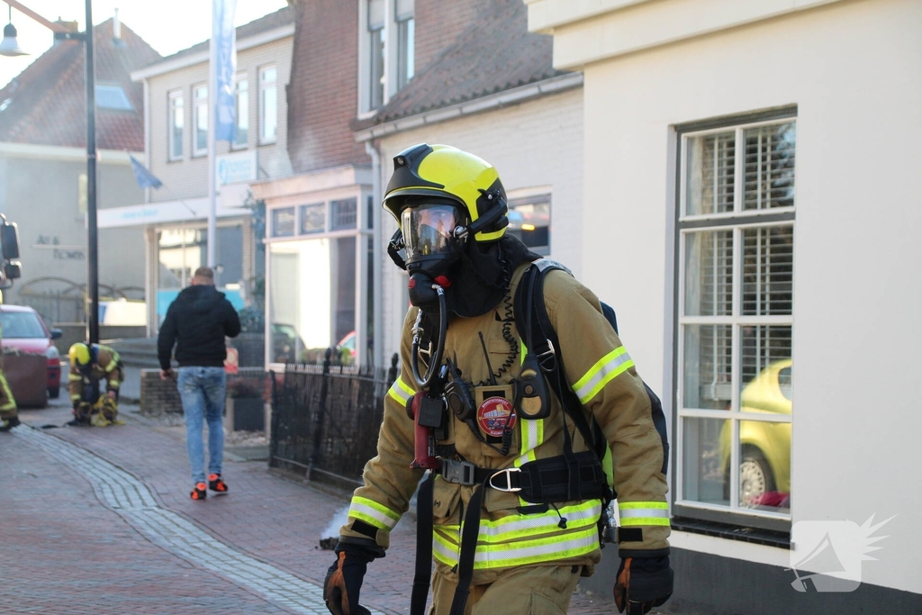 Schoorsteenbrand succesvol geblust