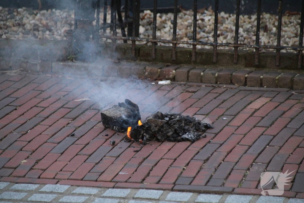 Schoorsteenbrand succesvol geblust