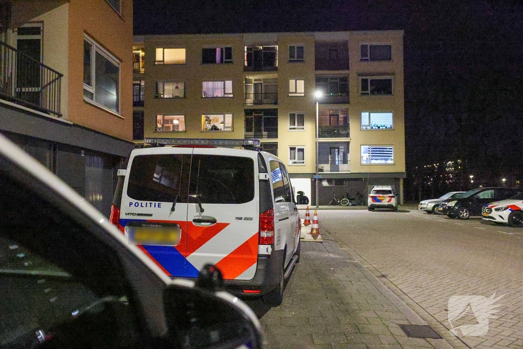 Grote politie-inzet na melding van ruzie en aanrijding