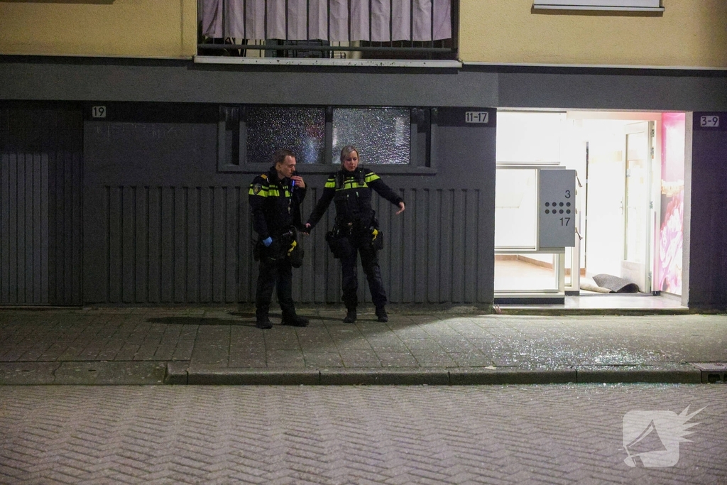 Grote politie-inzet na melding van ruzie en aanrijding
