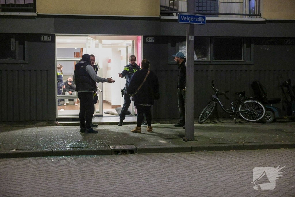 Grote politie-inzet na melding van ruzie en aanrijding