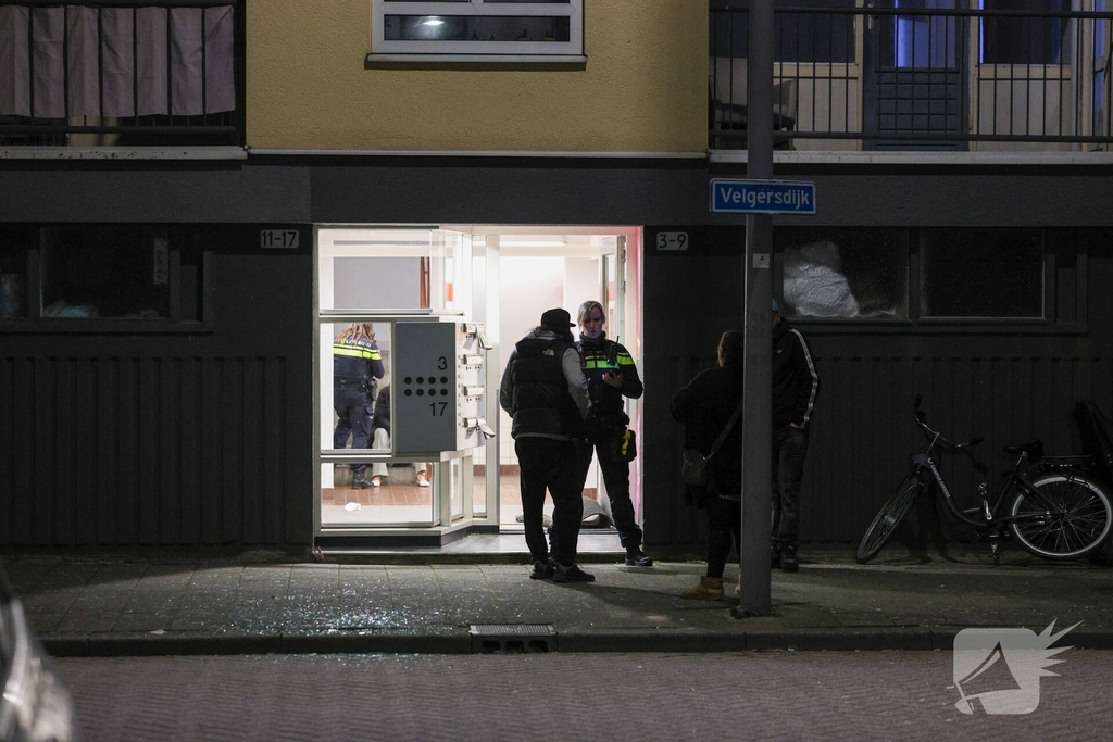 Grote politie-inzet na melding van ruzie en aanrijding