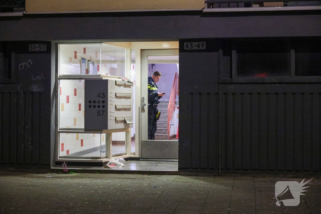 Grote politie-inzet na melding van ruzie en aanrijding