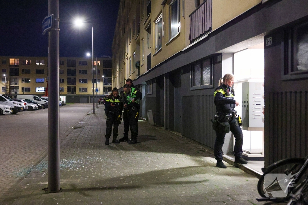 Grote politie-inzet na melding van ruzie en aanrijding