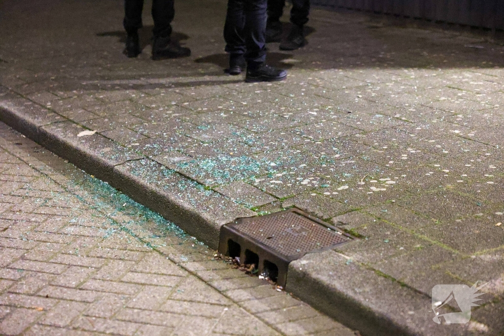 Grote politie-inzet na melding van ruzie en aanrijding