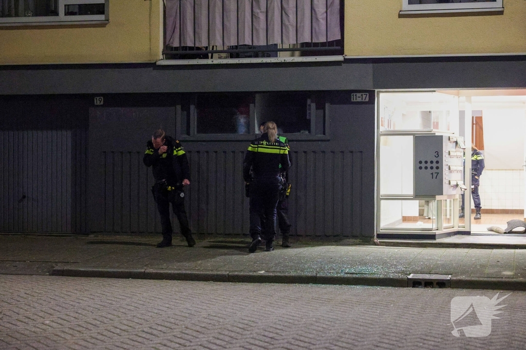 Grote politie-inzet na melding van ruzie en aanrijding