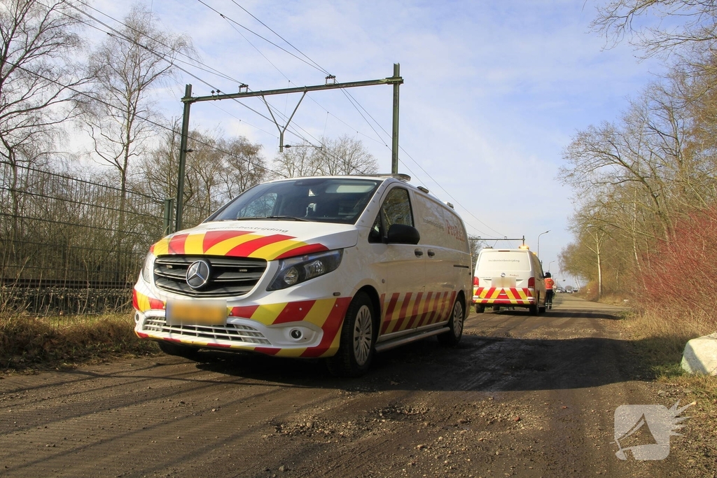Hond overleden na aanrijding met trein