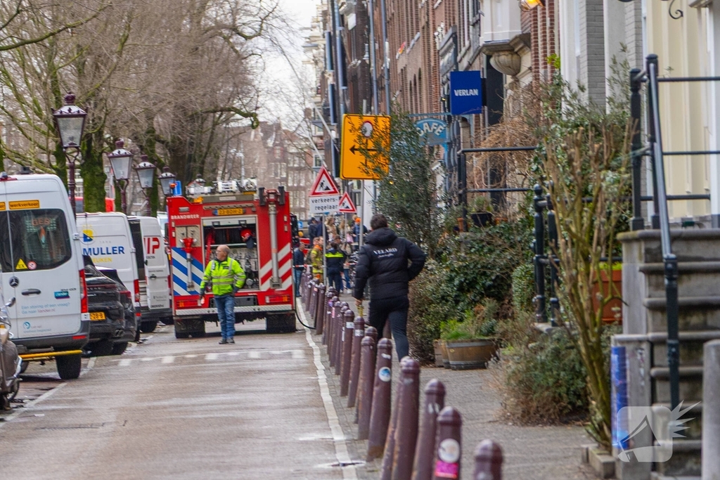Steekvlam veroorzaakt brand tijdens bouwwerkzaamheden