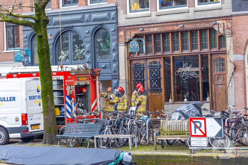 Steekvlam veroorzaakt brand tijdens bouwwerkzaamheden