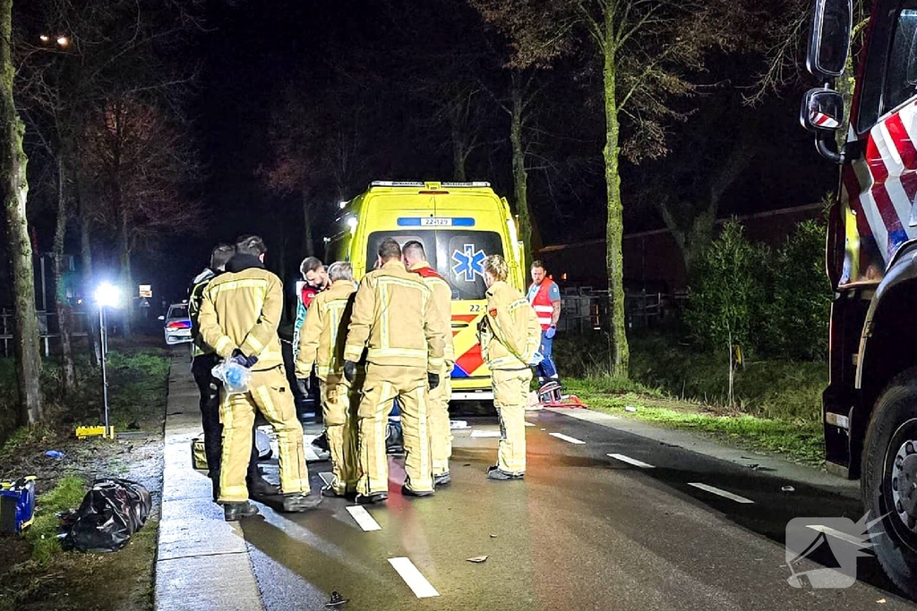 Automobilist rijdt scooter aan, slachtoffer overleden