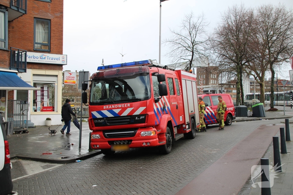 Brandweer inzet na gaslucht