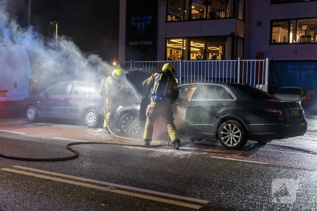 Brand veroorzaakt afsluiting van straat