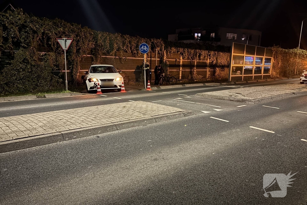 Scooterrijder gewond bij aanrijding