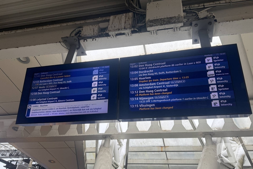 Vele problemen op het spoor zorgen voor uitval en vertragingen
