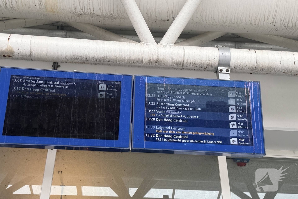 Vele problemen op het spoor zorgen voor uitval en vertragingen