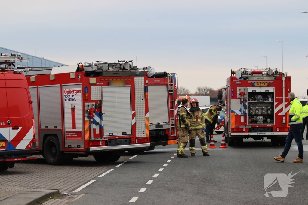 Gewonde bij aanrijding met vrachtauto