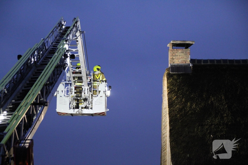 Schoorsteenbrand onder controle