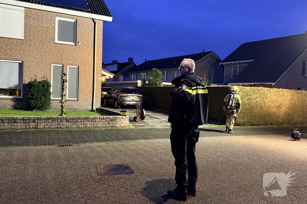 Rookontwikkeling bij schoorsteenbrand