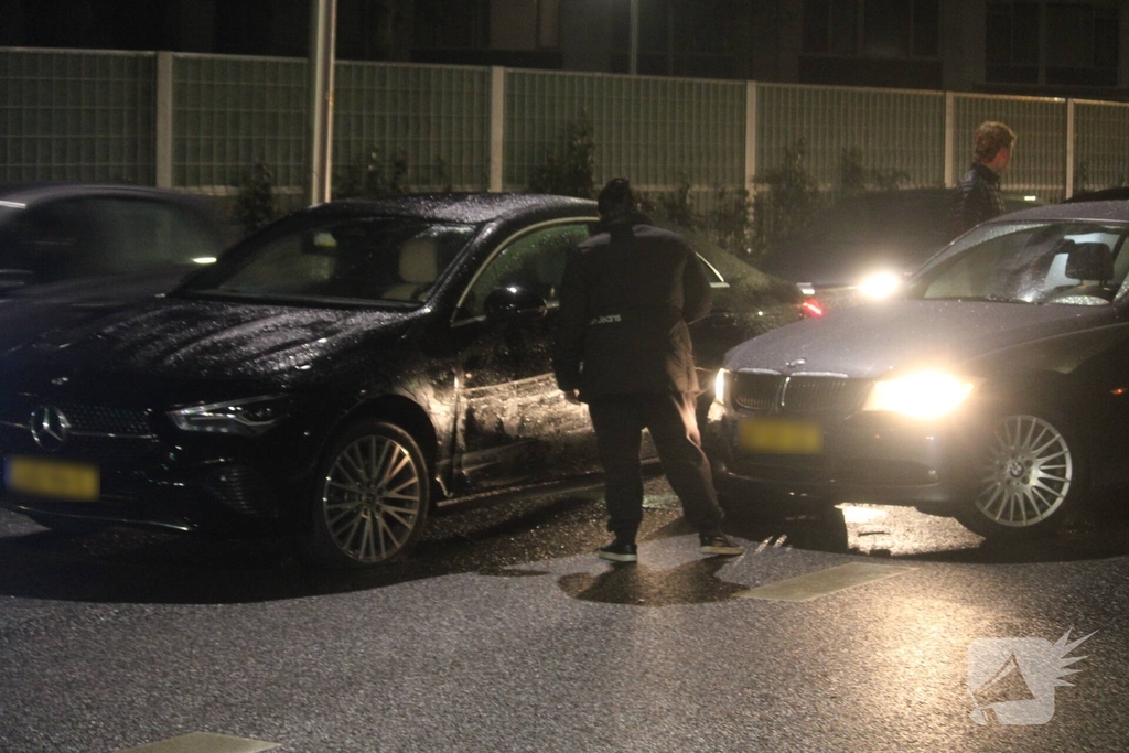 Vier voertuigen betrokken bij kettingbotsing