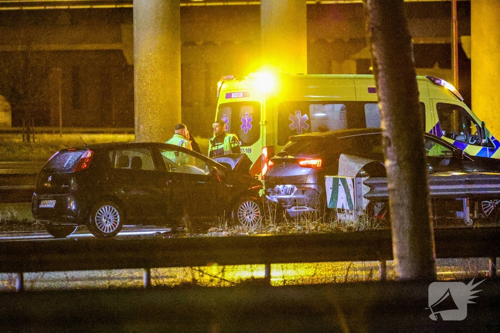Meerdere gewonden bij kettingbotsing