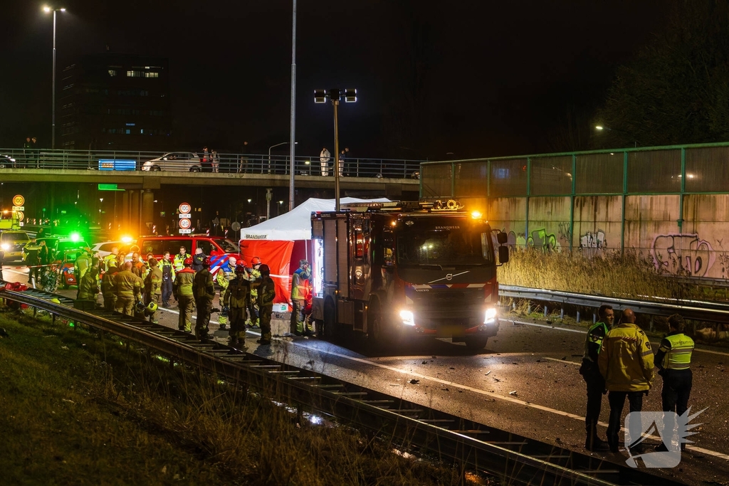 Dodelijk ongeval door spookrijden