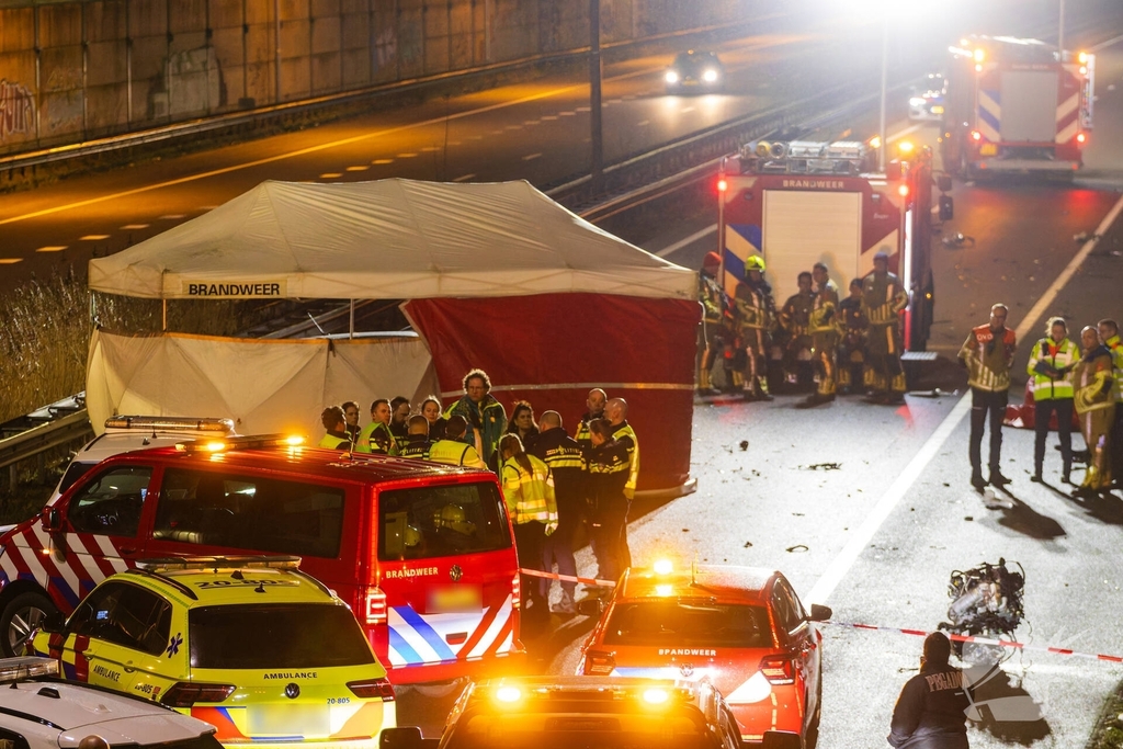 Dodelijk ongeval door spookrijden