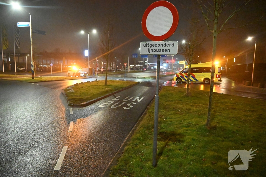 Dronken persoon gewond bij aanrijding, bestuurder rijdt door