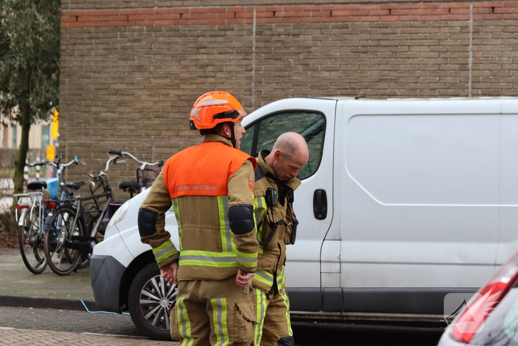 Barbecue zorgt voor brandmelding in flatwoning