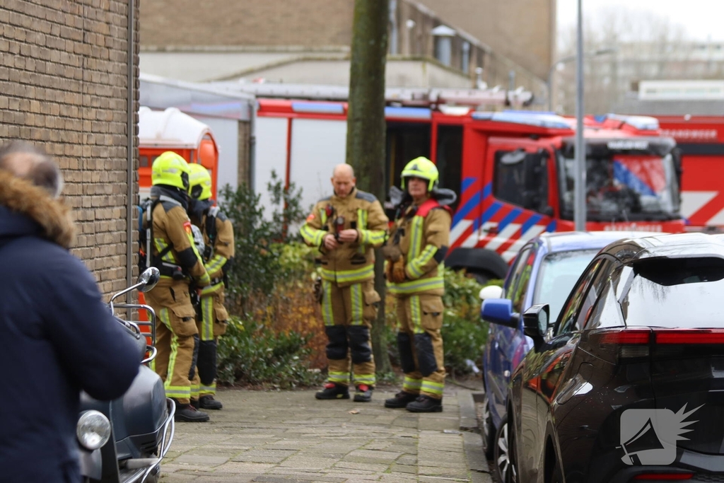 Barbecue zorgt voor brandmelding in flatwoning