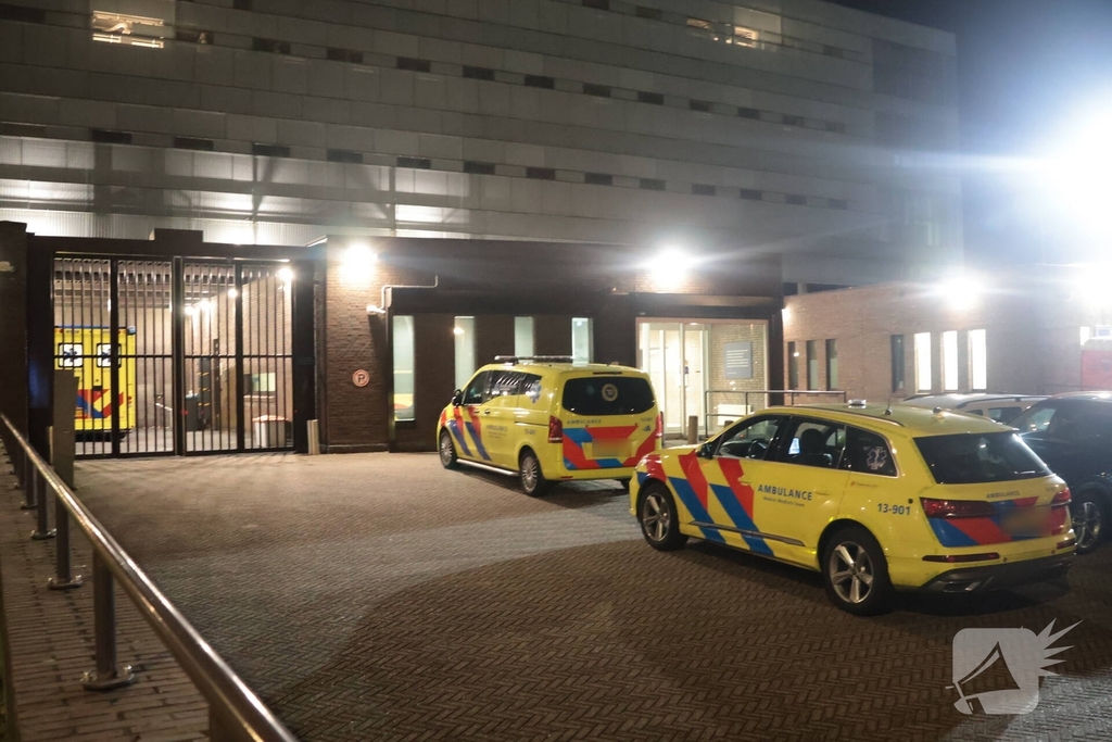 Medische noodsituatie bij politiebureau