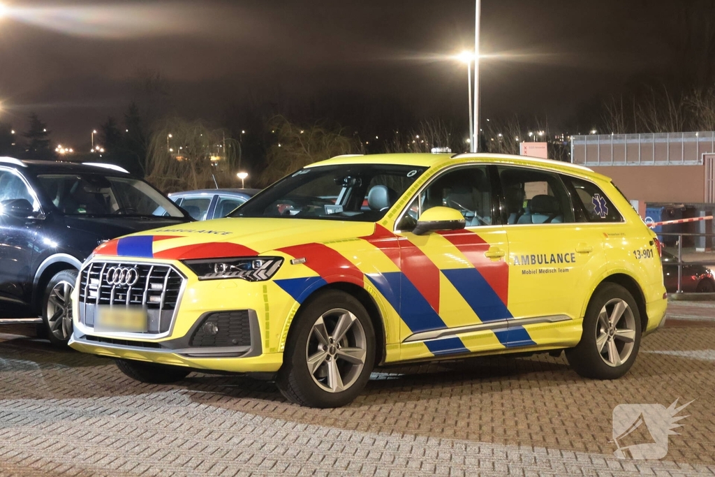 Medische noodsituatie bij politiebureau