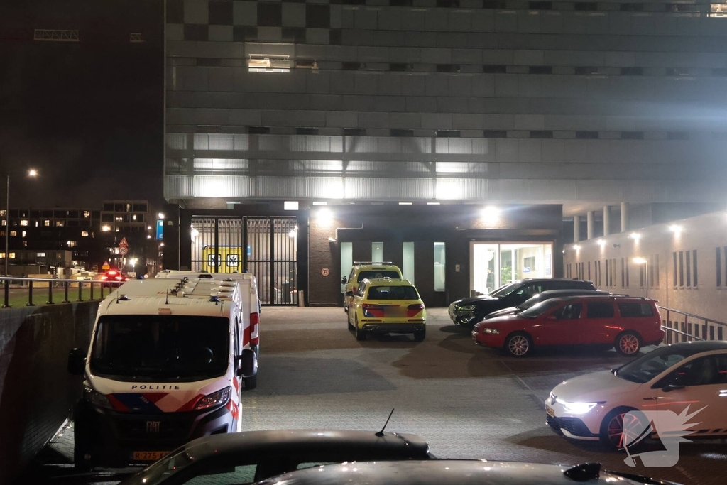 Medische noodsituatie bij politiebureau