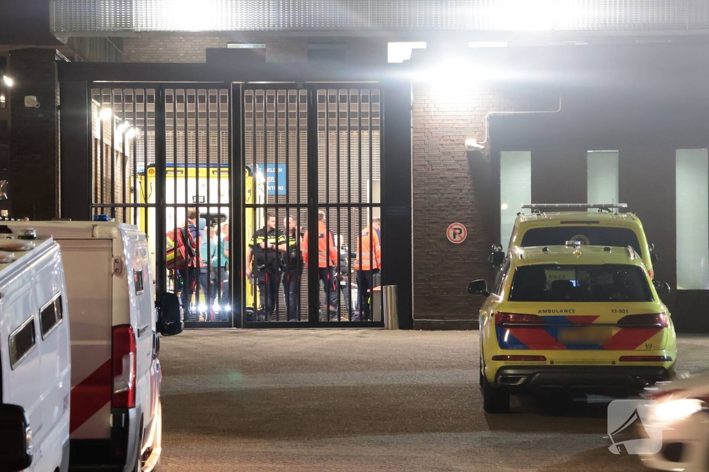 Medische noodsituatie bij politiebureau