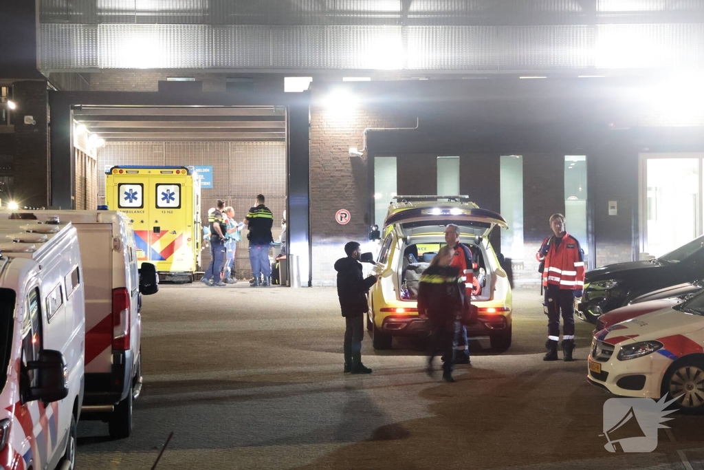 Medische noodsituatie bij politiebureau