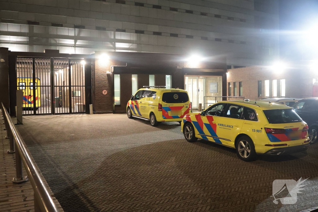 Medische noodsituatie bij politiebureau