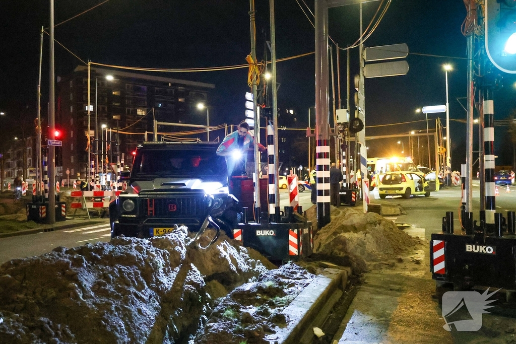 Ernstig ongeval op kruising met gewonden